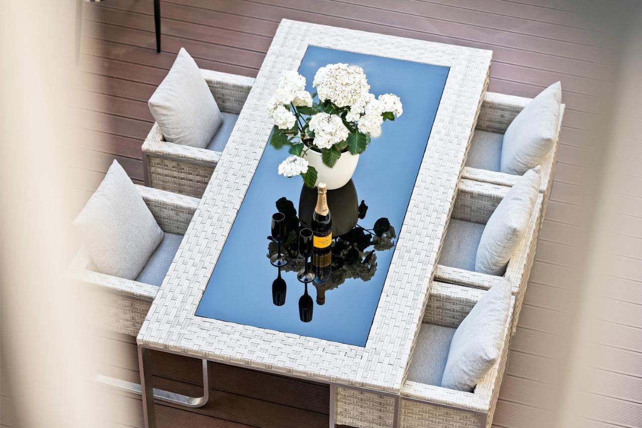 Appartamento Lit Living - Luxus Loft - Box Spring - Air Con - Bbq - Panorama MHG Esterno foto